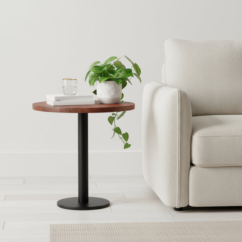 Ally Metal Side Table - Black