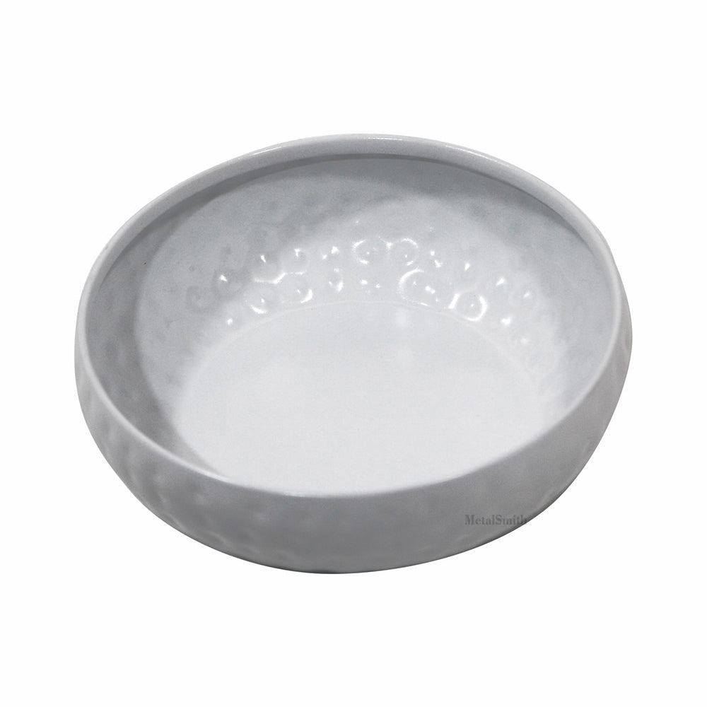 Metal Multipurpose Serving And Décor Bowl For Kitchen & Home Organizer for Fruits, Vegetables & Snacks Pack Of One