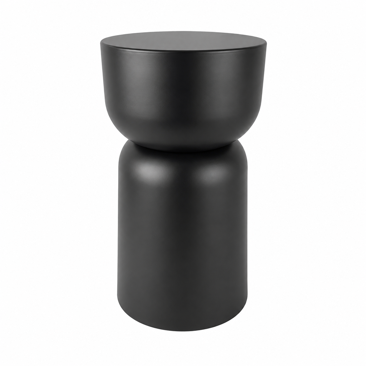 Rachell Metal Side Table - Black