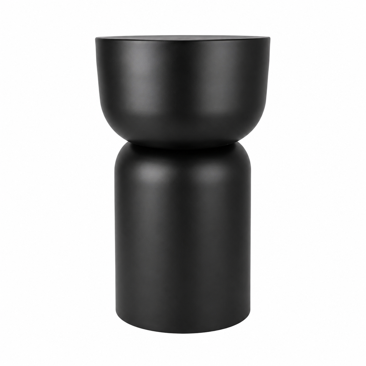 Rachell Metal Side Table - Black