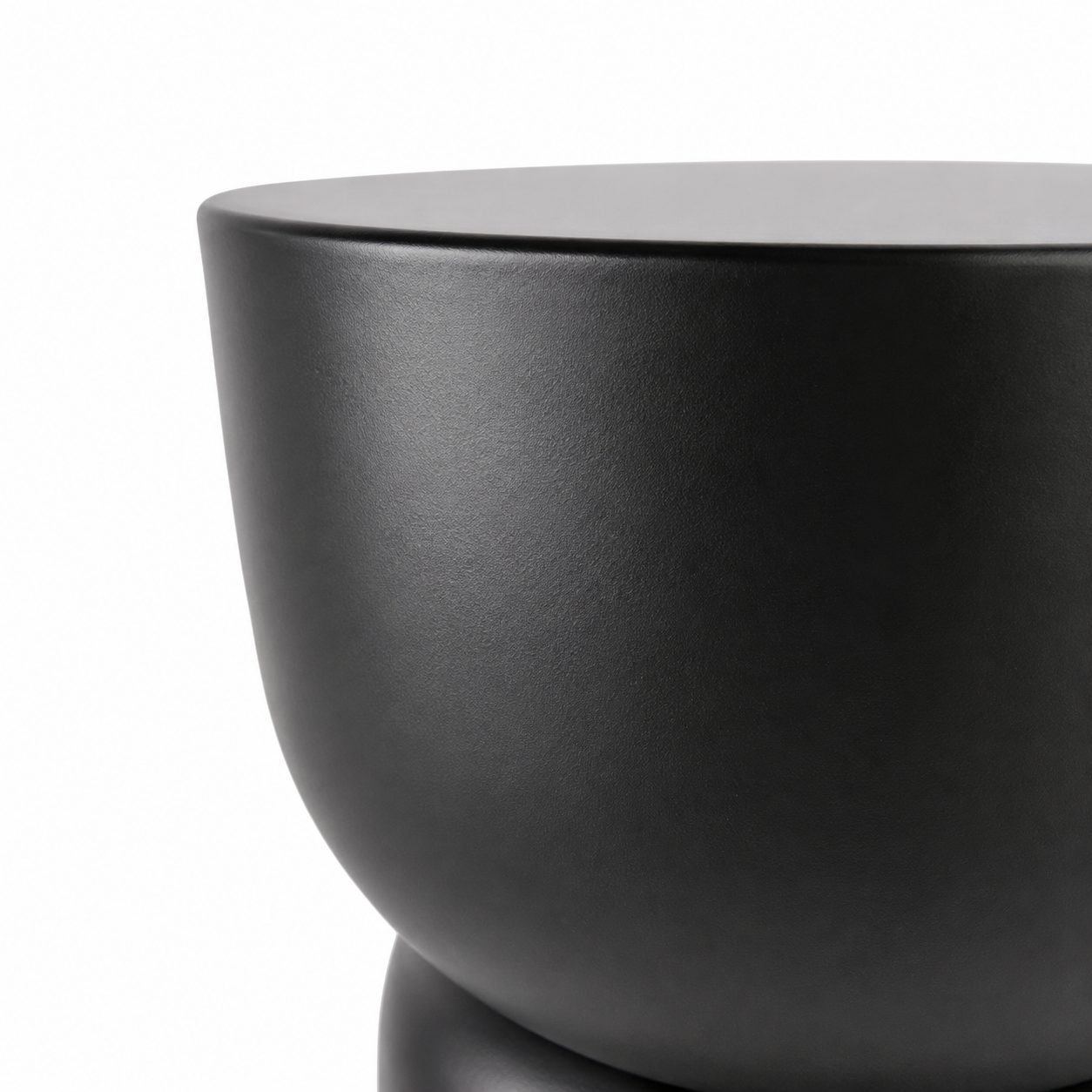 Rachell Metal Side Table - Black