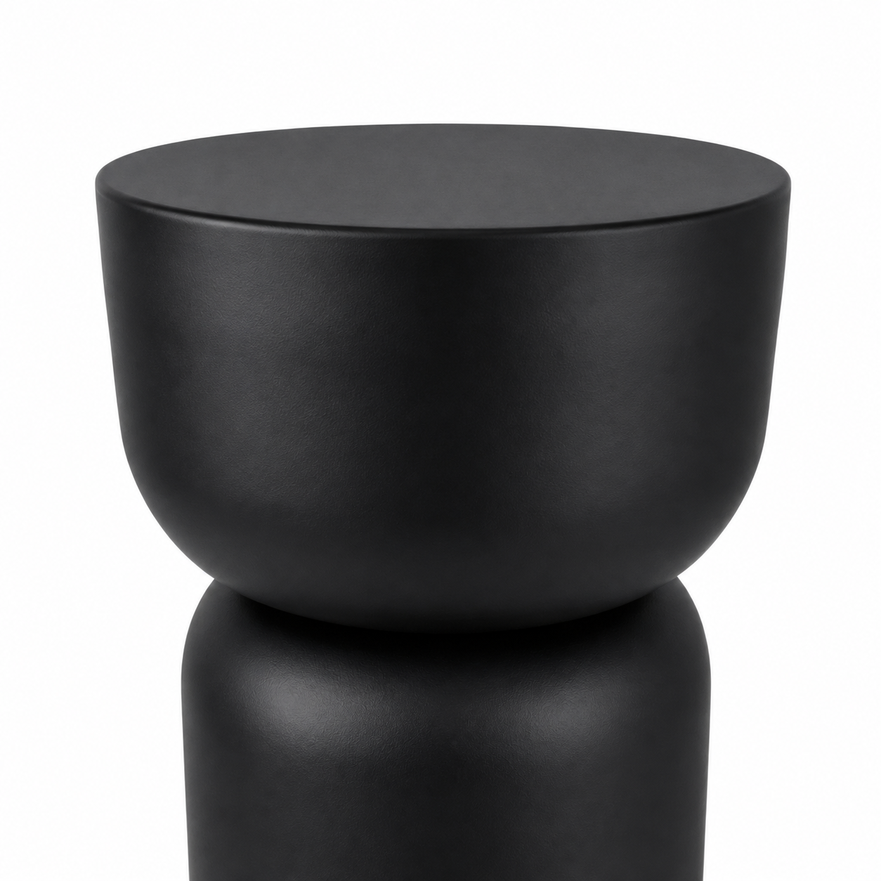 Rachell Metal Side Table - Black
