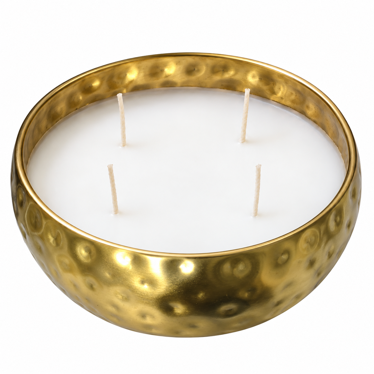 Aurelia Hammered Gold Wax Urli