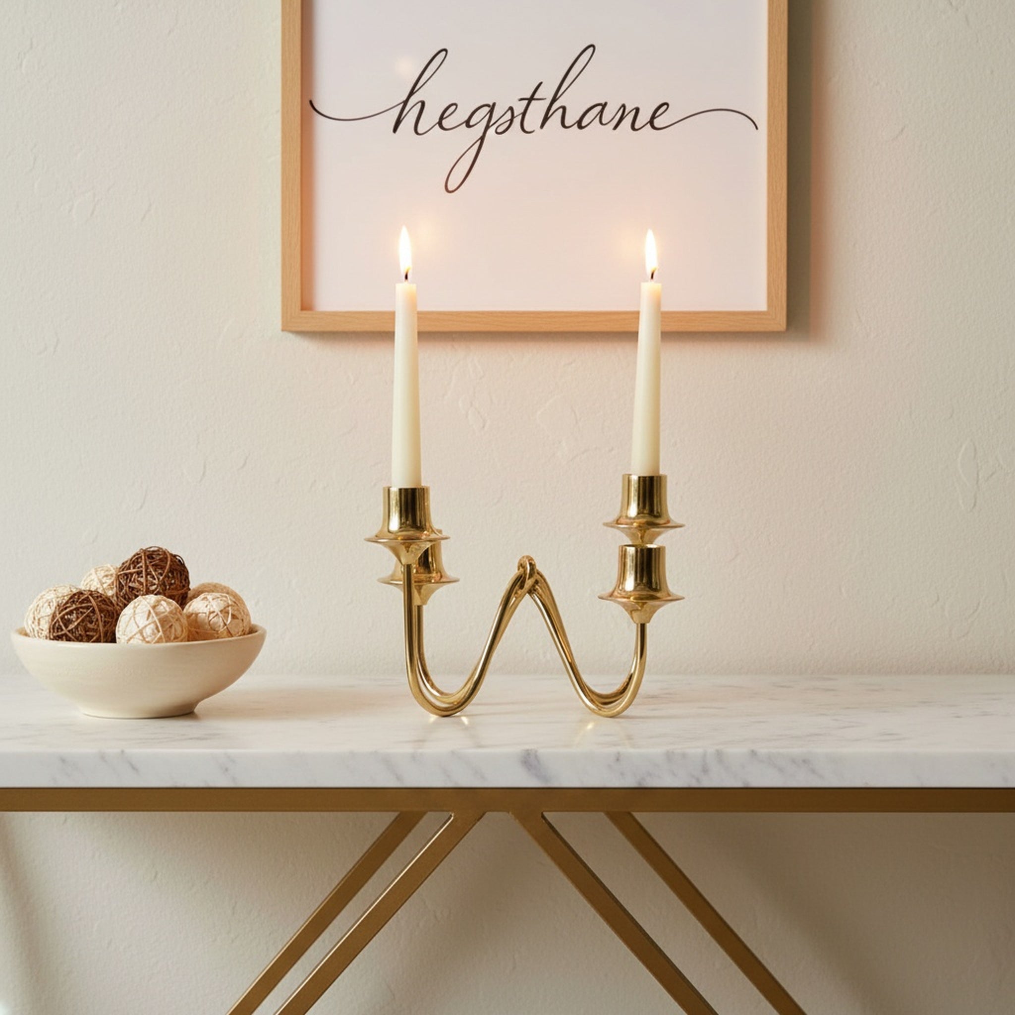Candle Holder, Steel Tealight Holder, Holds 4 Candles