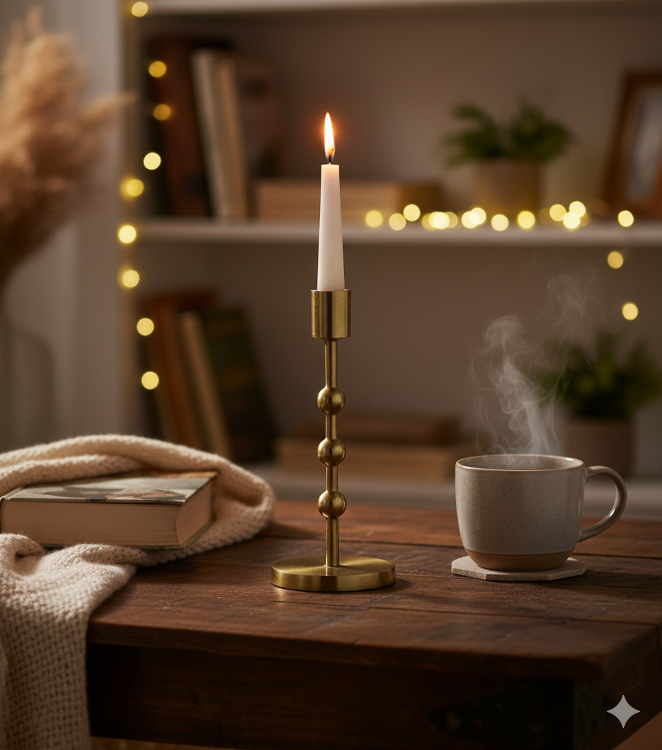 Aluminium Candle Holder