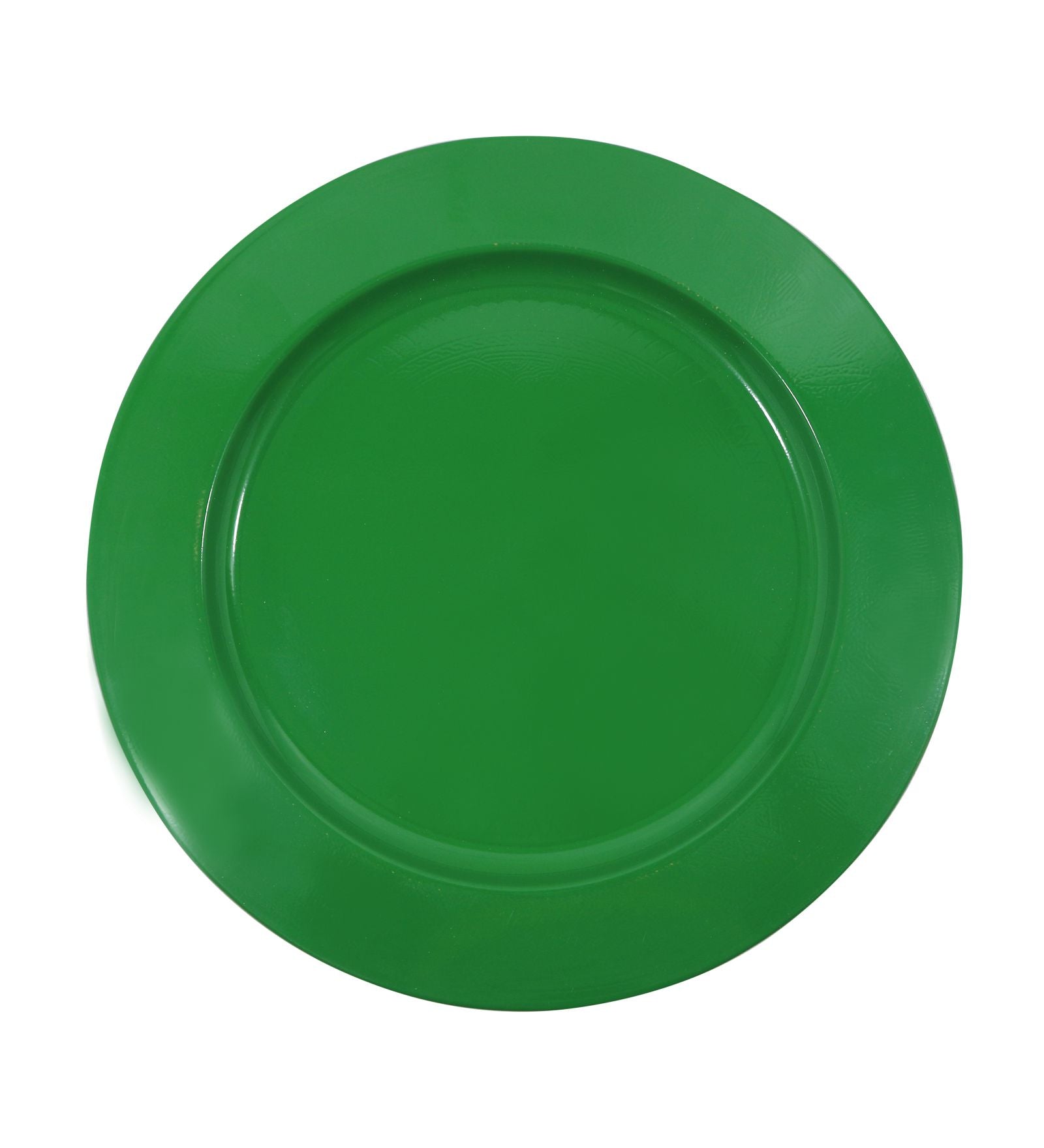 Metalsmith 13 Inch Round Decorative Serving Plate For Formal Occasions, Parties And Wedding Charger Plate (Pack of 4)