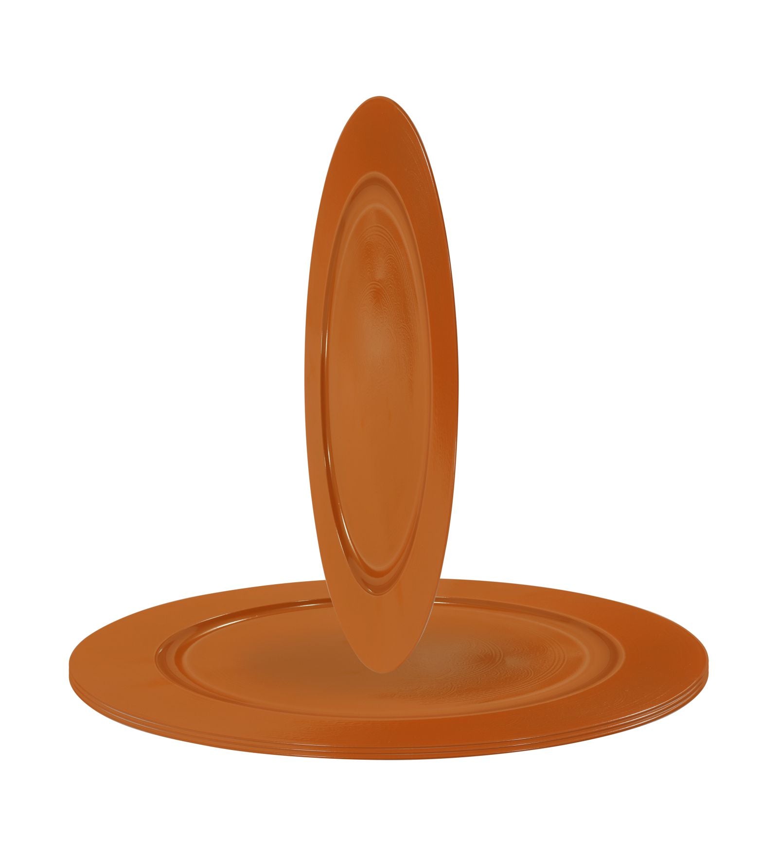 Metalsmith 13 Inch Round Decorative Serving Plate For Formal Occasions, Parties And Wedding Charger Plate (Pack of 4)