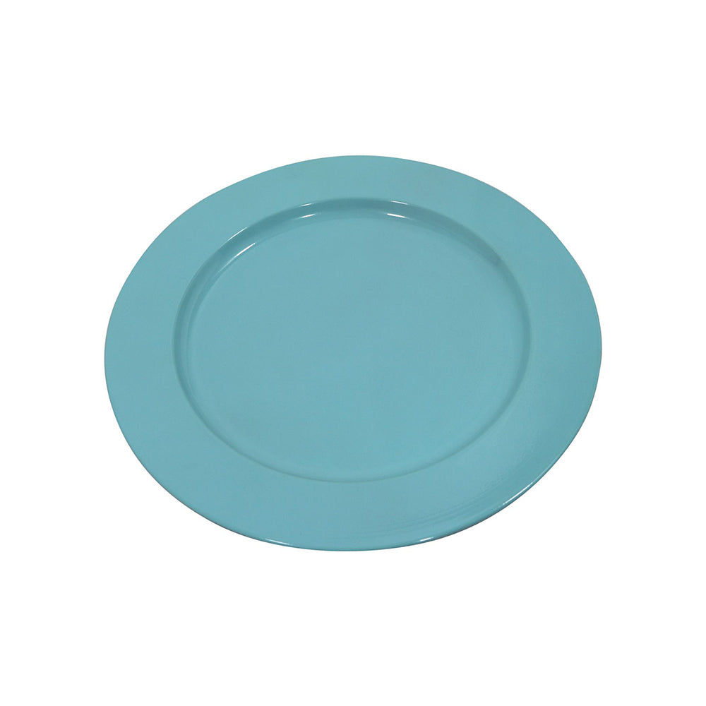 Metal Charger Plate, Set Of 4 - Blue