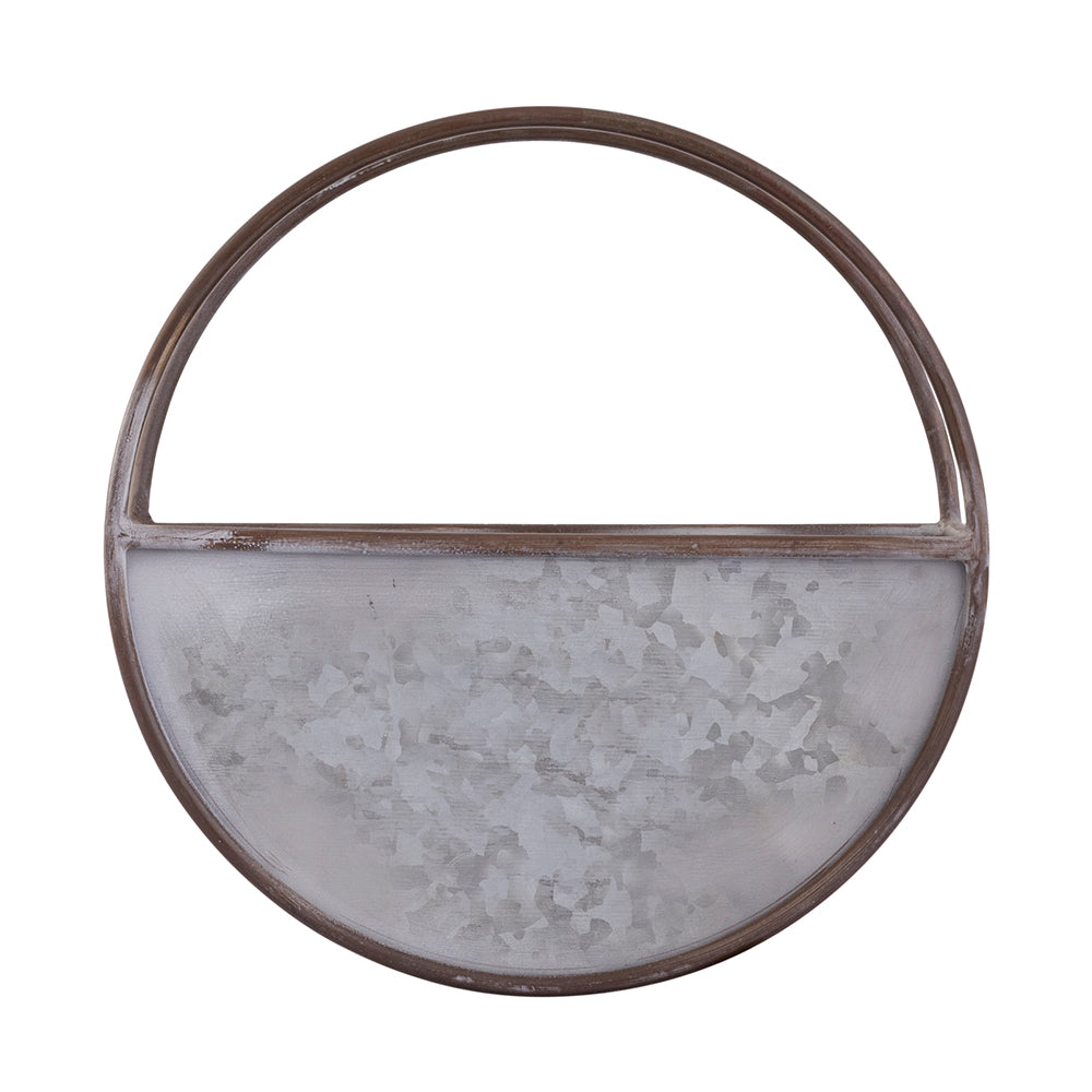 Wall Hanging Metal Planter For Home Decor, Living Room And Office