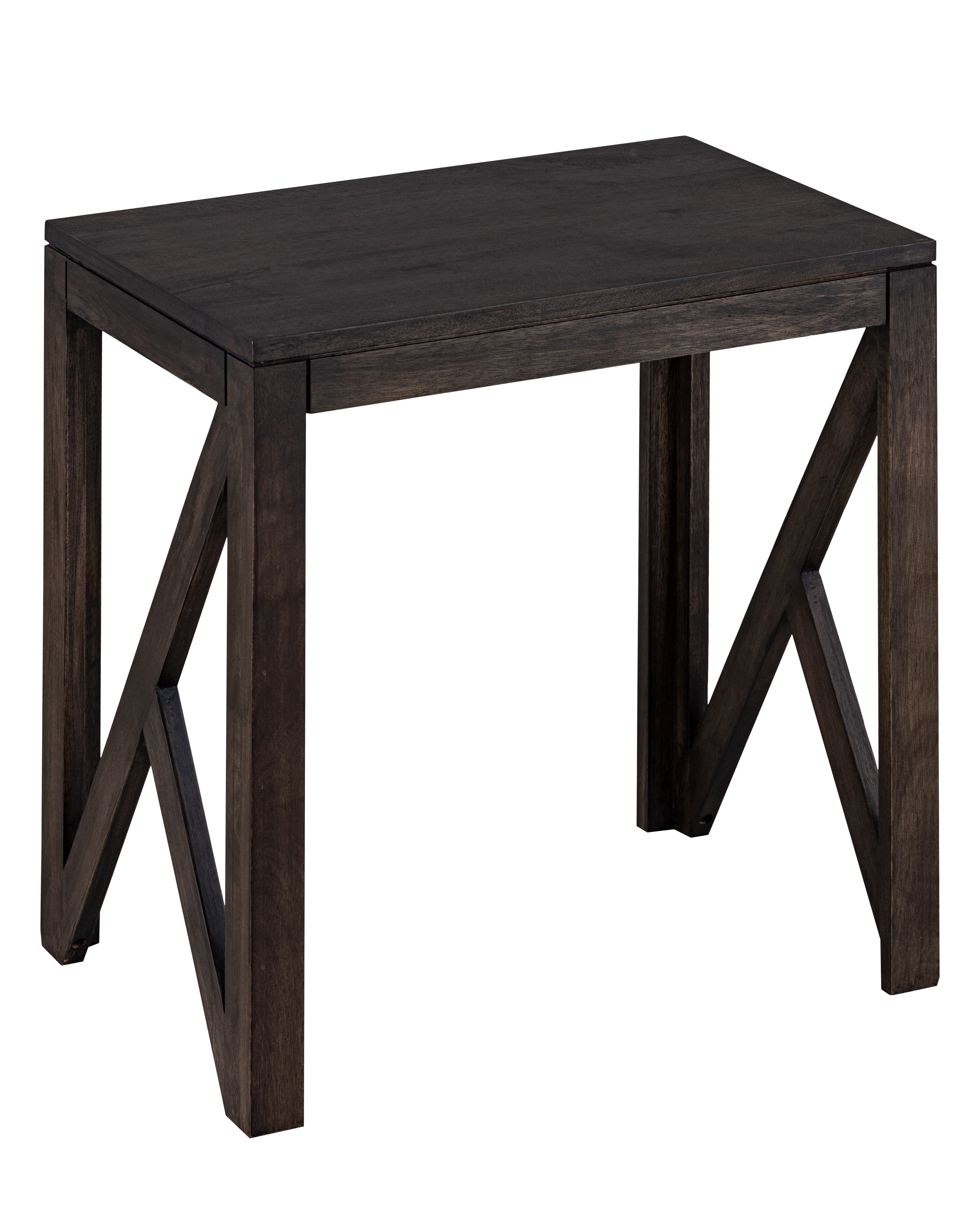 Grey Wooden Side Table For Home, Kitchen, Living Room, Bedroom, Balcony And Office