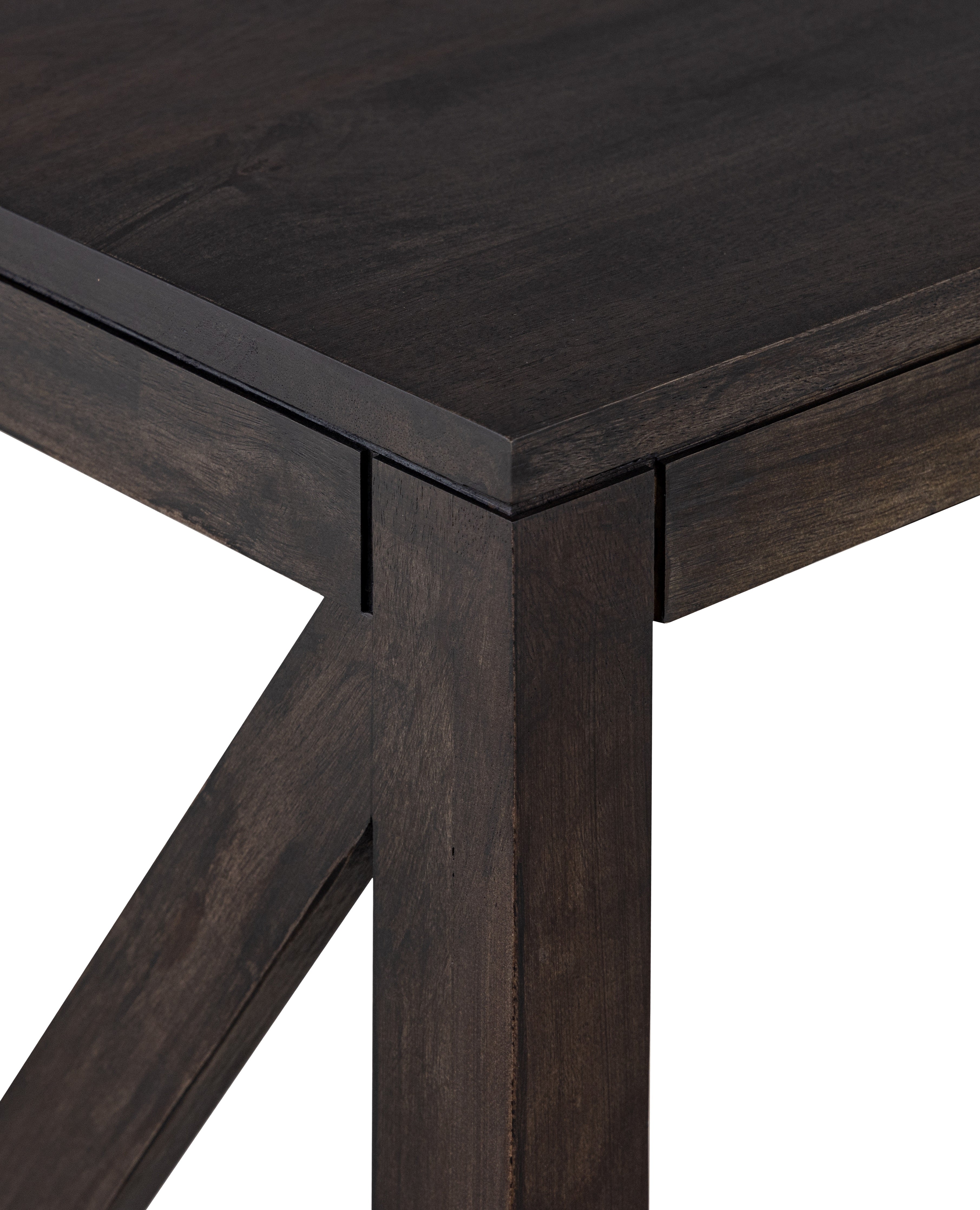 Grey Wooden Side Table For Home, Kitchen, Living Room, Bedroom, Balcony And Office