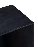 Blue Wooden Side Table For Living Room, Kitchen, Balcony, Home And Office