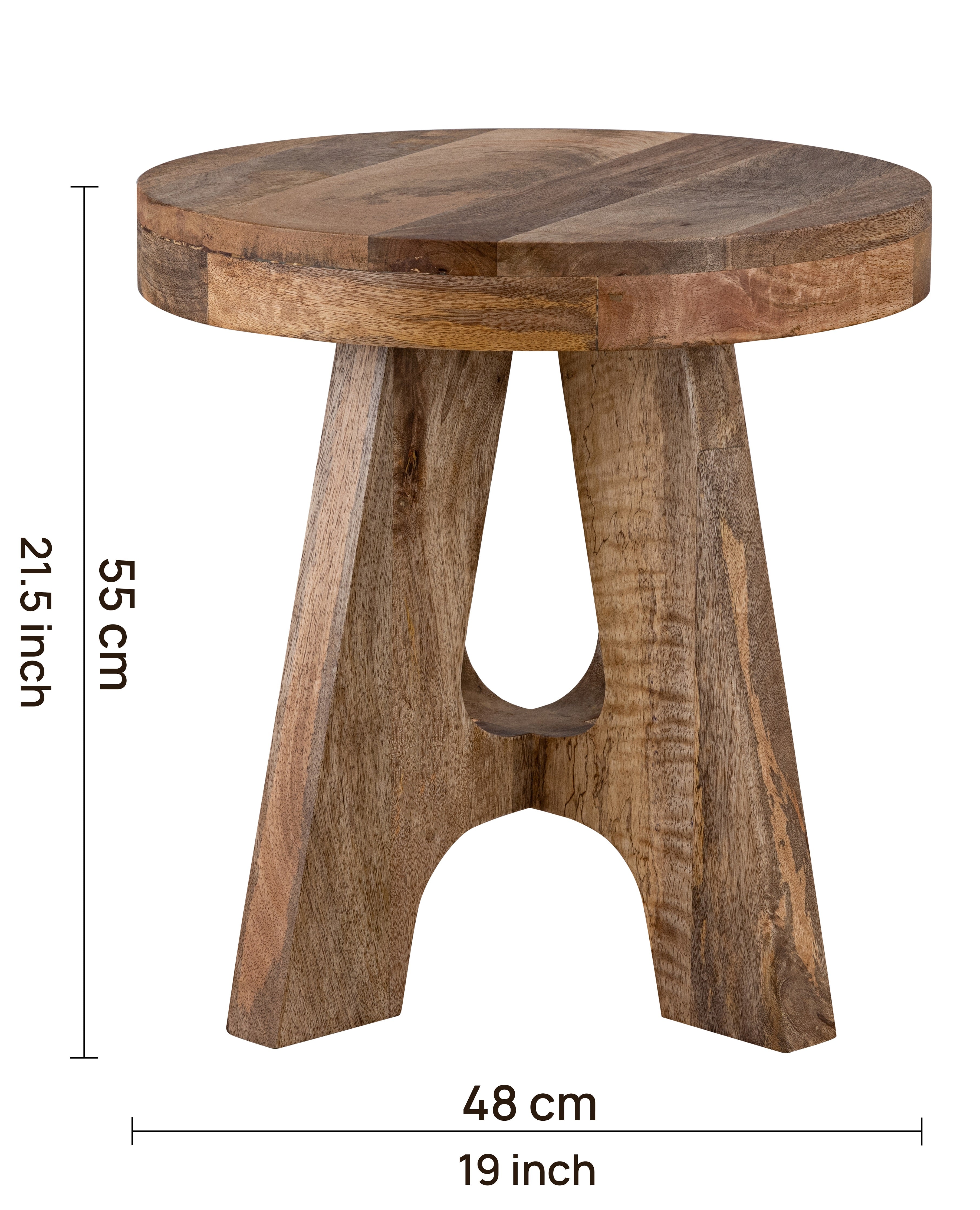 Wooden Seating Stool For Indoor, Outdoor, Home, Living Room And Office