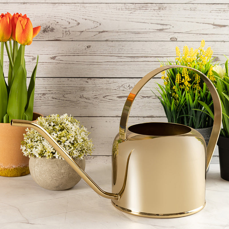 Multipurpose Water Can For Garden, Indoor And Outdoor Plants And Flowers Gold
