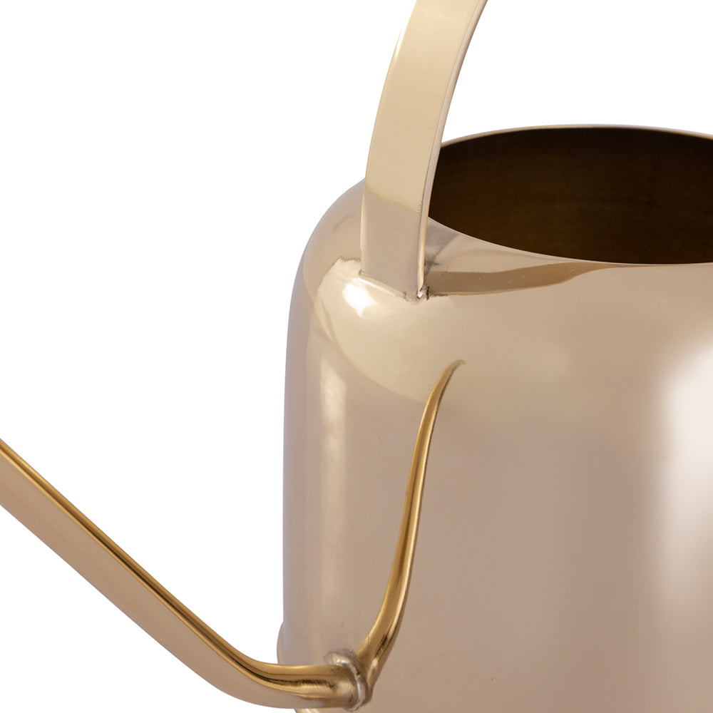 Multipurpose Gold Water Can For Garden, Indoor And Outdoor Plants And Flowers