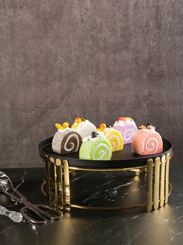 Cake Stand To Serve Cupcakes, Desserts And Nibbles For Occasions Gold