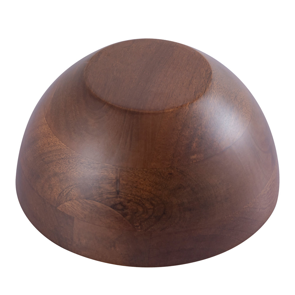 Brown Mango Wood Serving And Decor Bowl For Home, Kitchen And Office