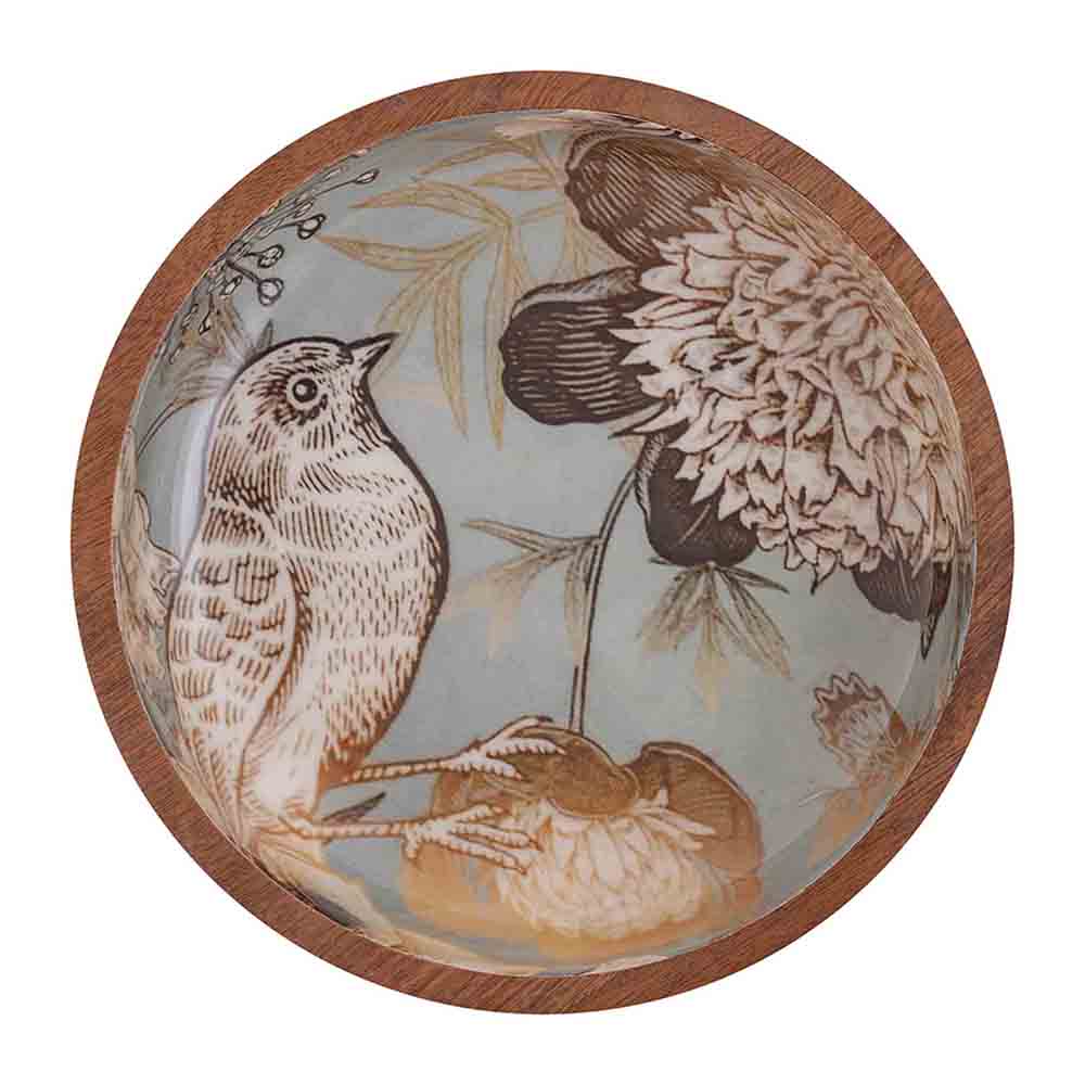 Mango Wood Serving And Decor Bowl For Home, Kitchen And Office