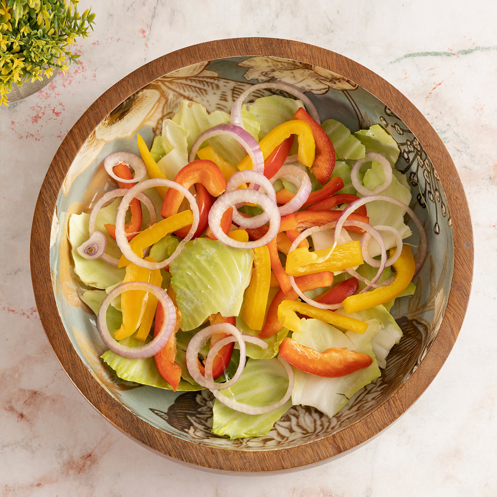 Mango Wood Serving And Decor Bowl For Home, Kitchen And Office