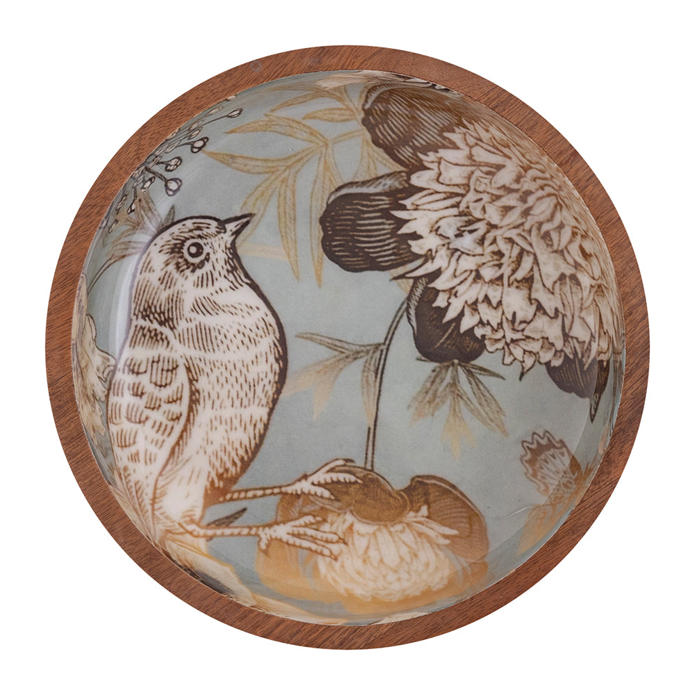 Mango Wood Serving And Decor Bowl For Home, Kitchen And Office