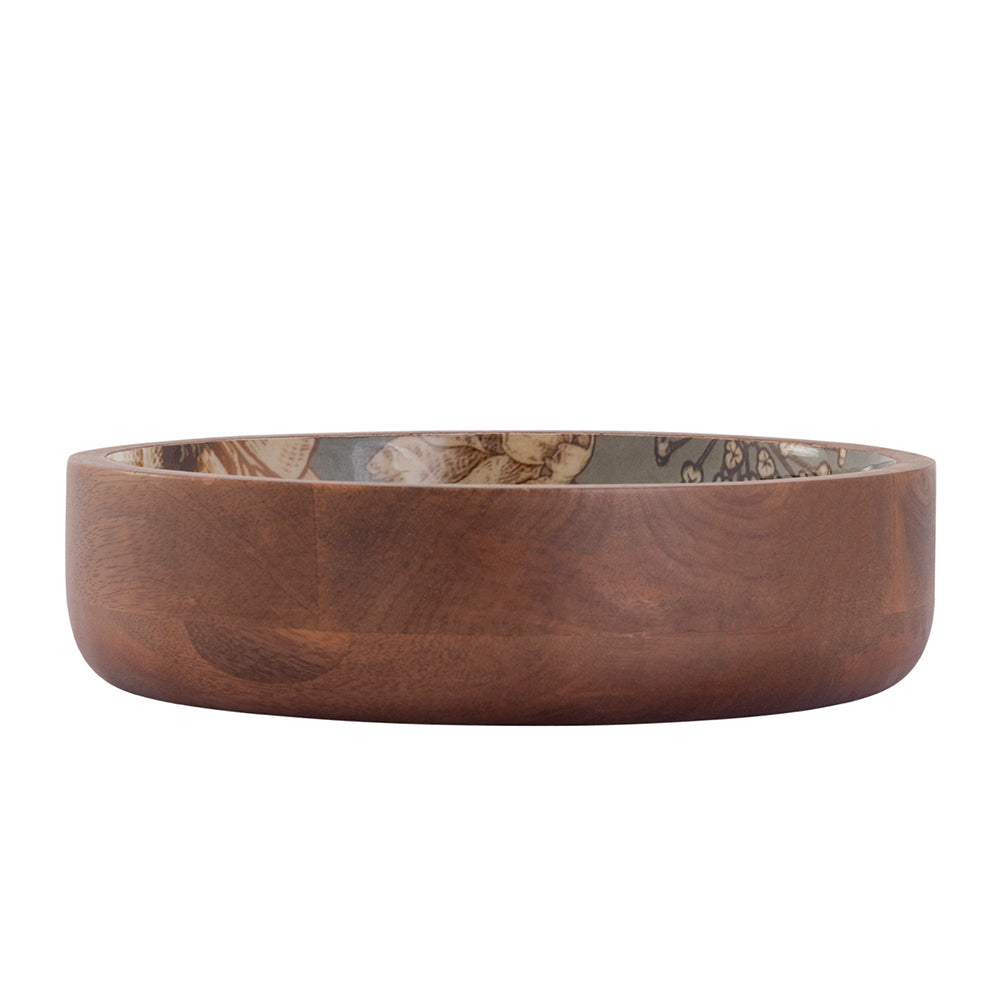 Mango Wood Serving And Decor Bowl For Home, Kitchen And Office