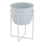 Metal Table Planter With Stand For Indoor Plants And Flowers