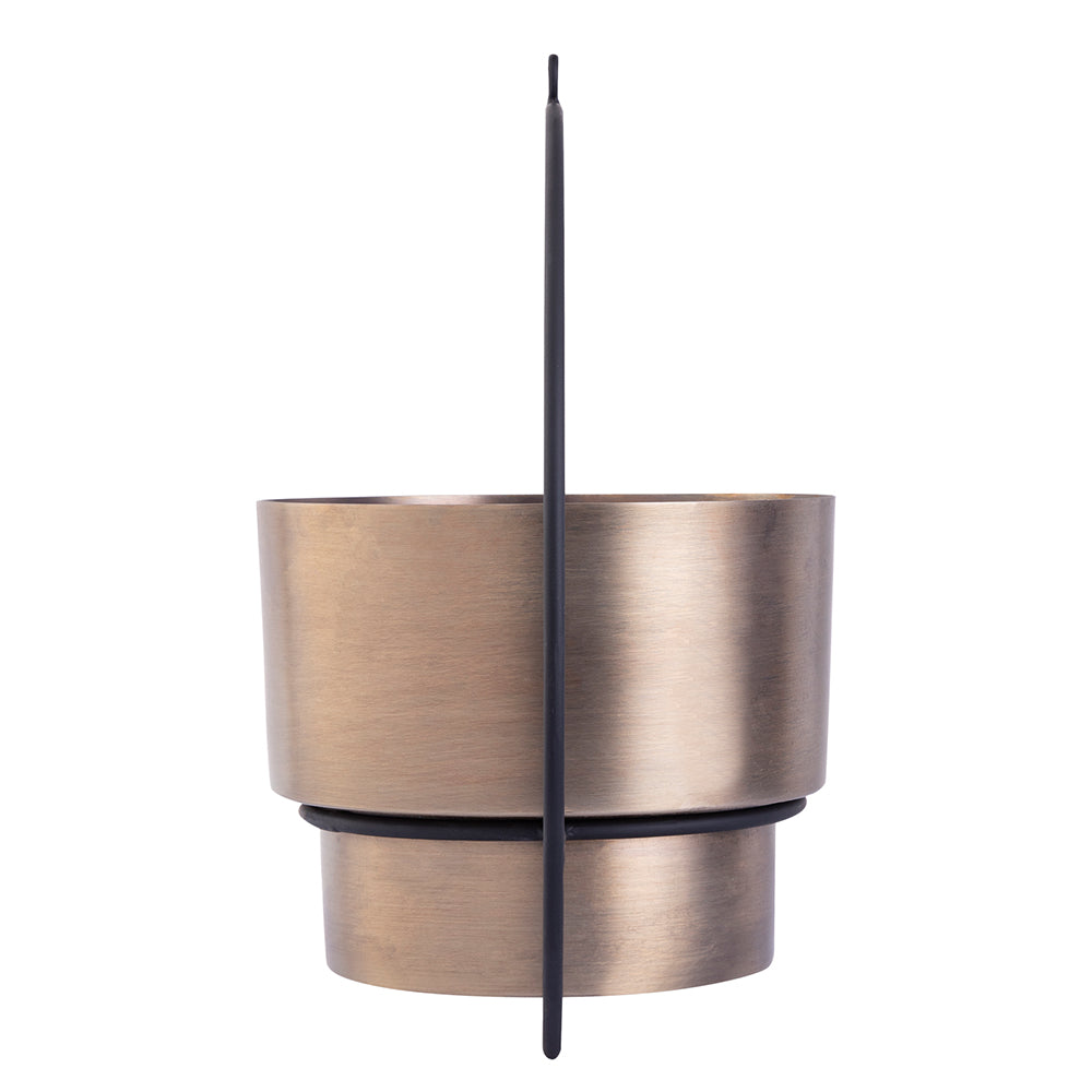 Elegant Metal Hanging Planter For Home Decor, Living Room And Office