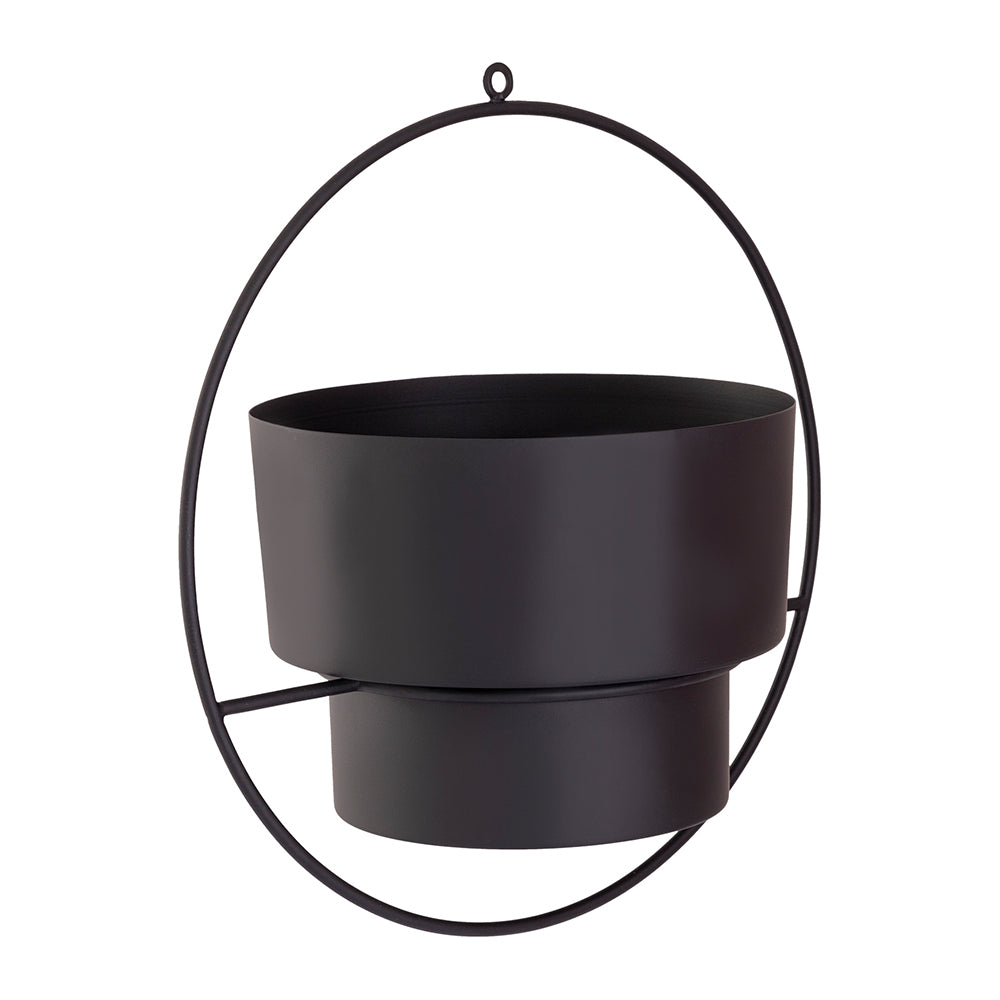 Elegant Metal Hanging Planter For Home Decor, Living Room And Office