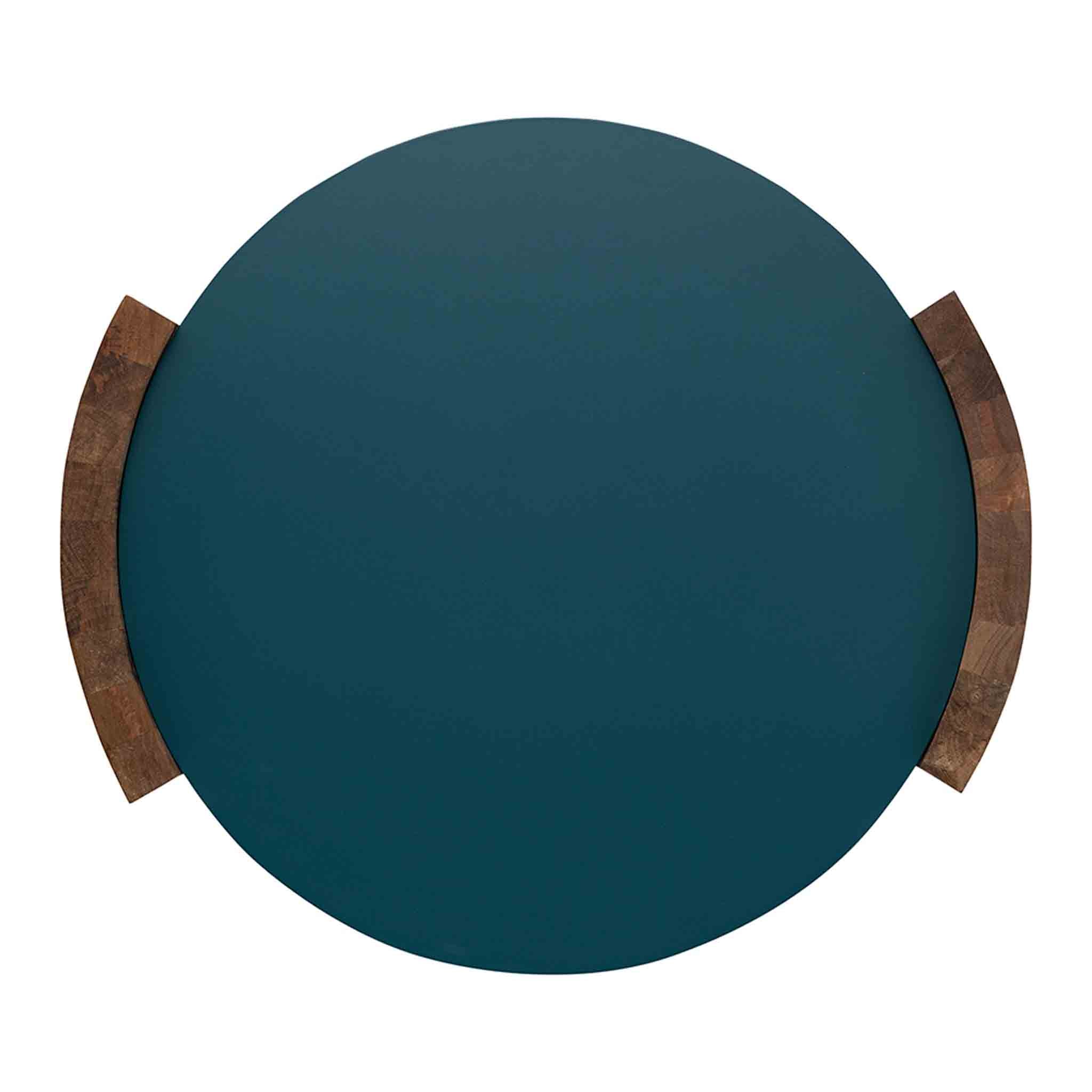 Stela Wooden Coffee Table - Blue