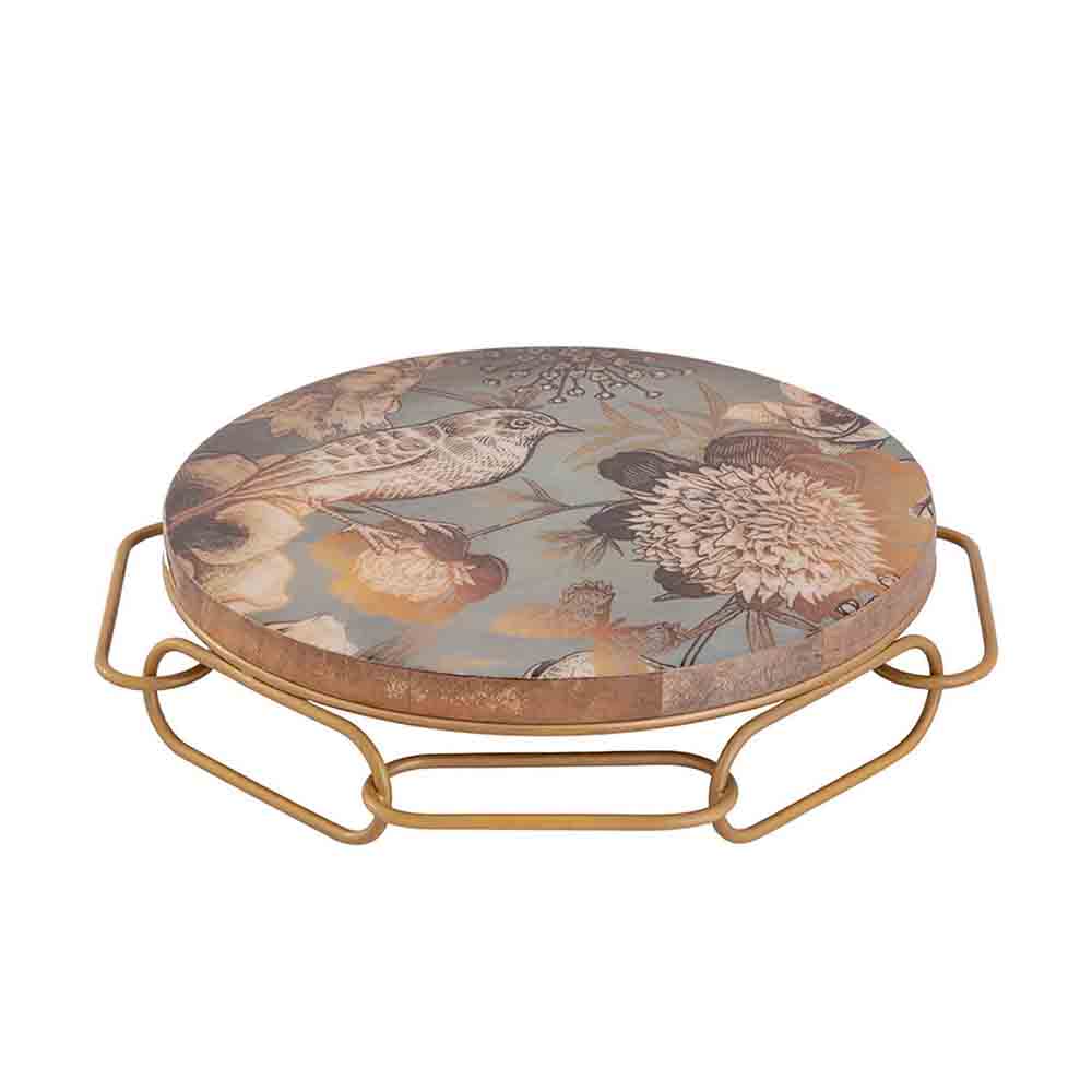 Wooden Cake Stand To Serve Cupcakes, Desserts And Nibbles For Occasion