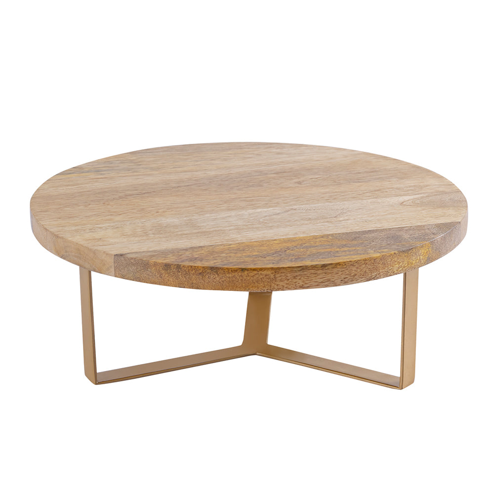 Wooden Cake Stand To Serve Cupcakes, Desserts And Nibbles For Occasions