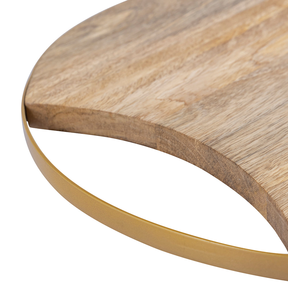 Anti-Bacterial Wooden Reversible Chopping Board For Vegetables And Fruits.