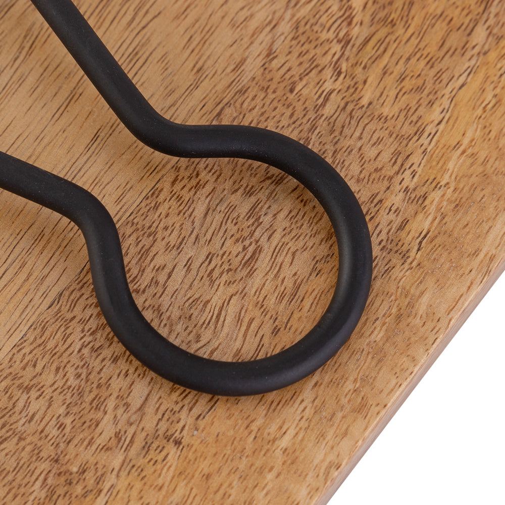 Elegant Wooden Napkin Holder For Organize Kitchen, Dining Table And Office