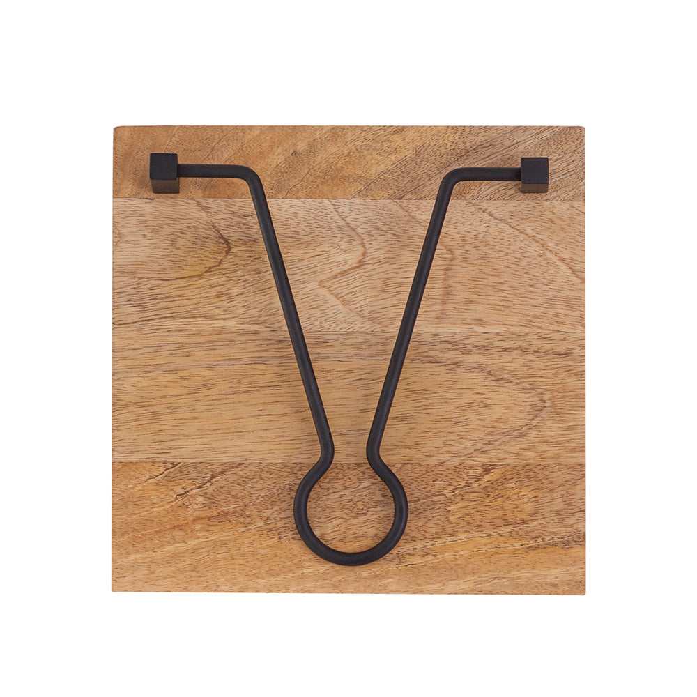 Elegant Wooden Napkin Holder For Organize Kitchen, Dining Table And Office