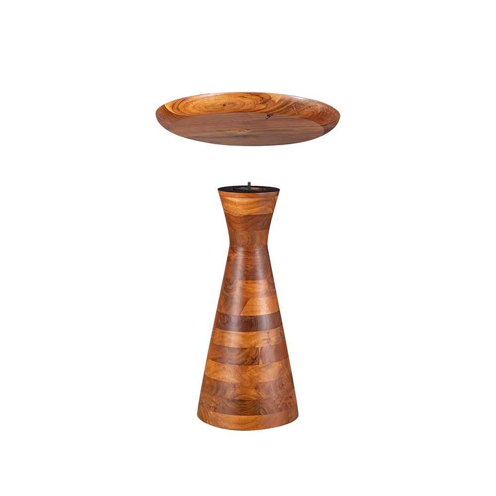 Norr Wooden Side Table - Natural