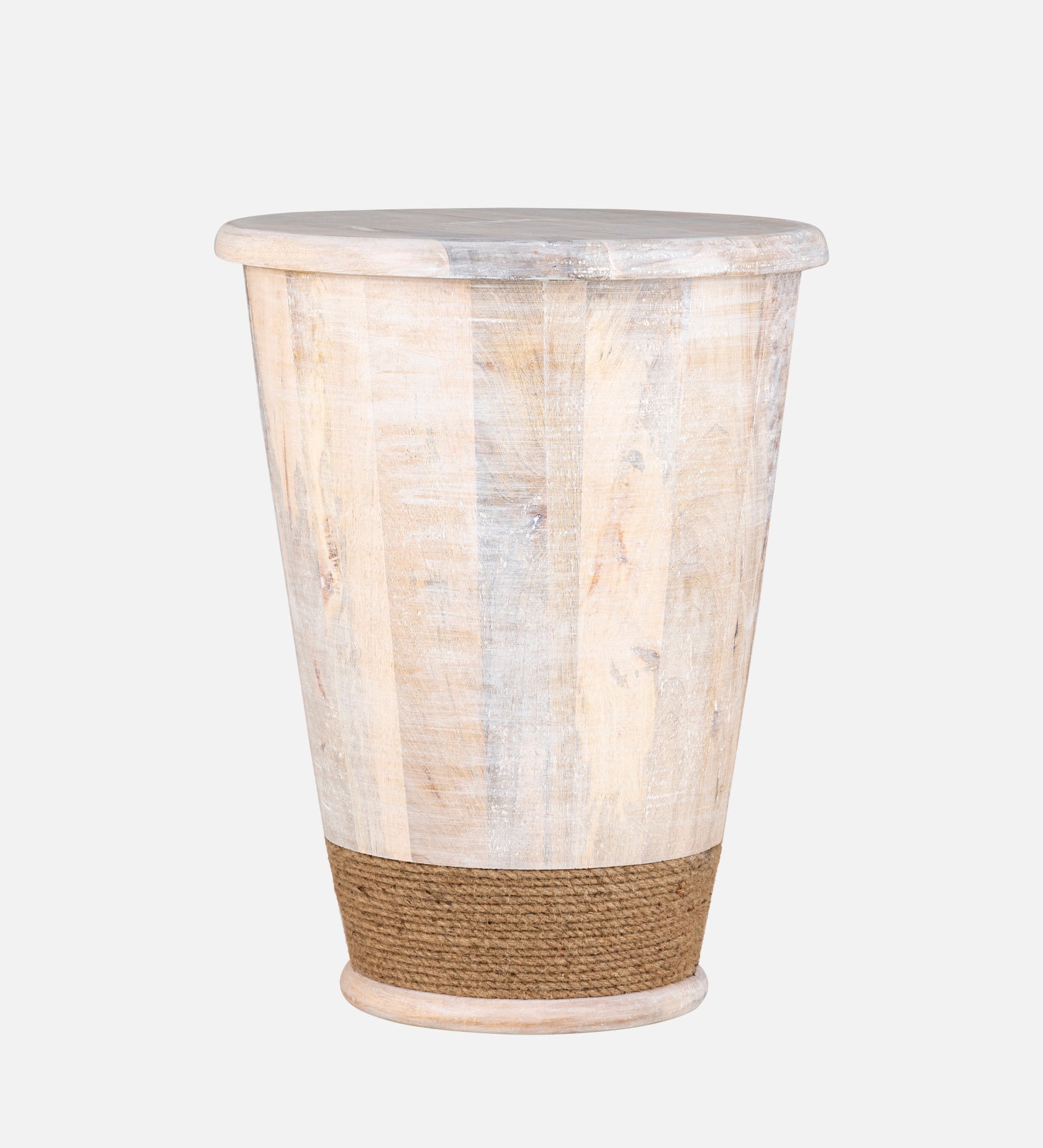 Off White Wooden Side Table For Home, Kitchen, Living Room And Office