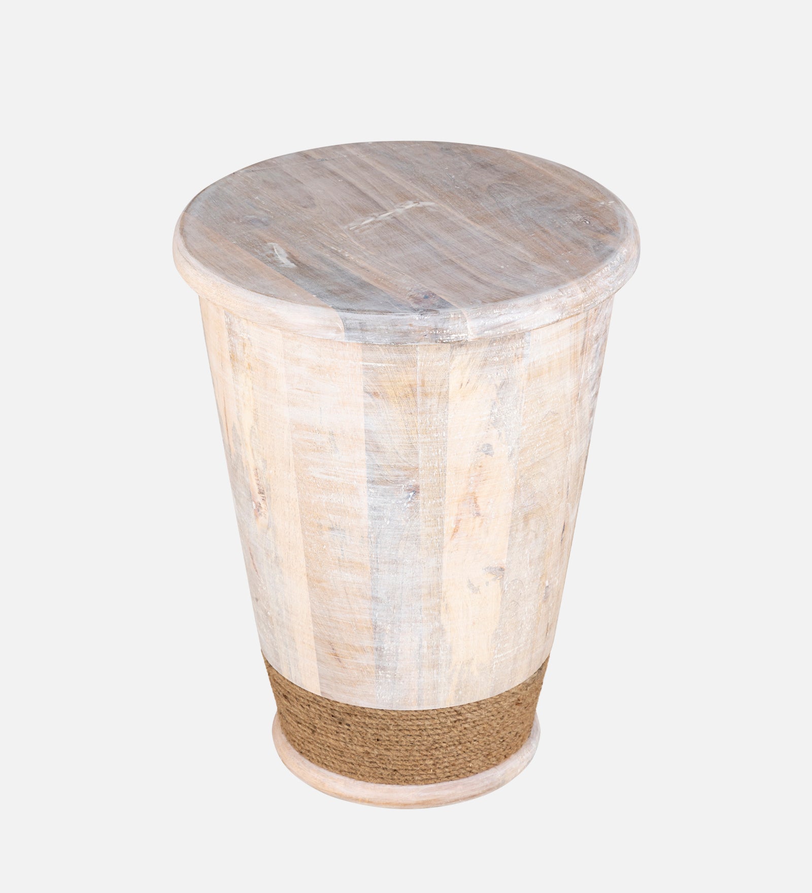 Off White Wooden Side Table For Home, Kitchen, Living Room And Office