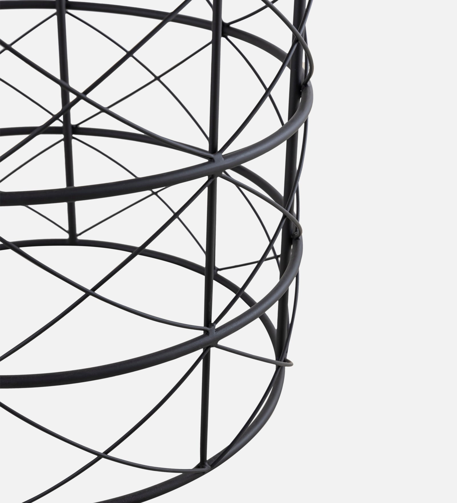 Iron Side Table with wooden Top For Home, Kitchen, Living Room And Office