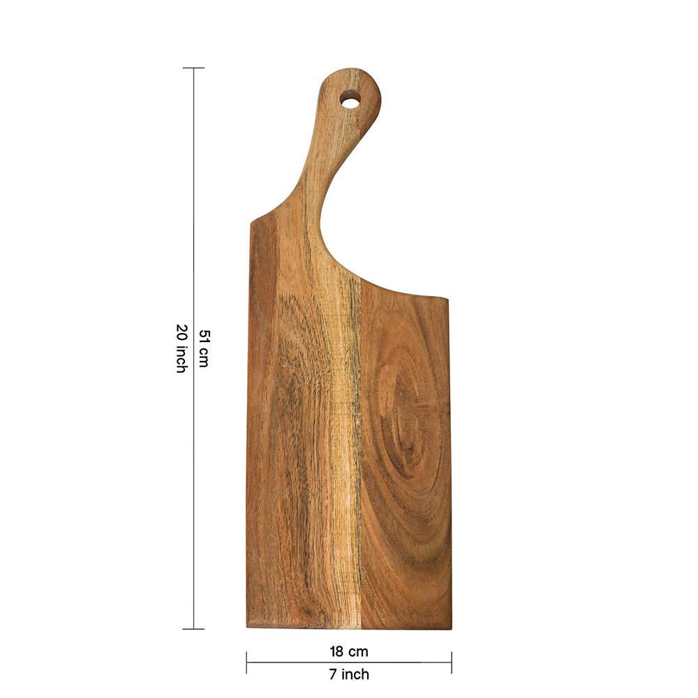 Wooden Reversible Chopping Board For Vegetables And Fruits