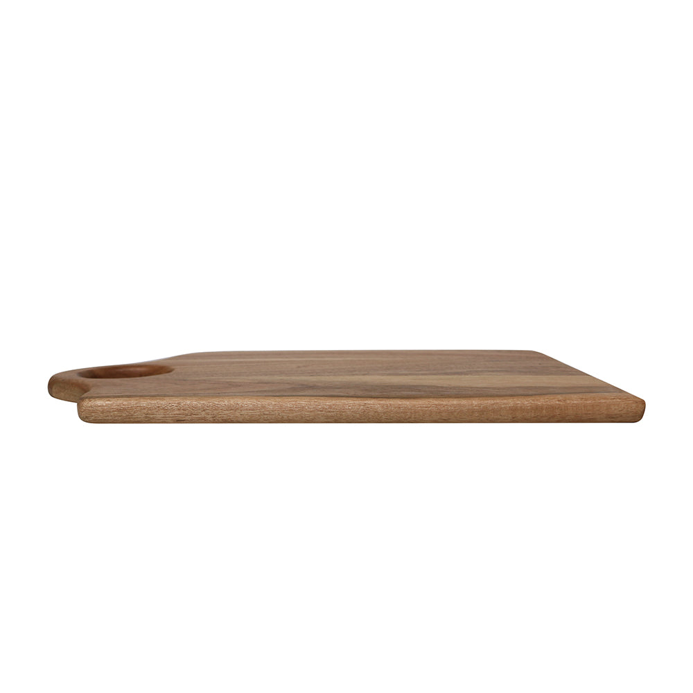 Anti-Bacterial Wooden Reversible Chopping Board For Vegetables And Fruits