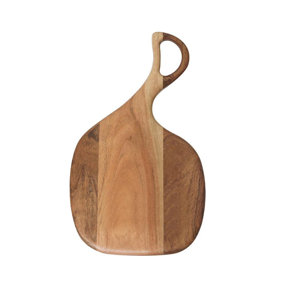 Anti-Bacterial Wooden Reversible Chopping Board For Vegetables And Fruits.