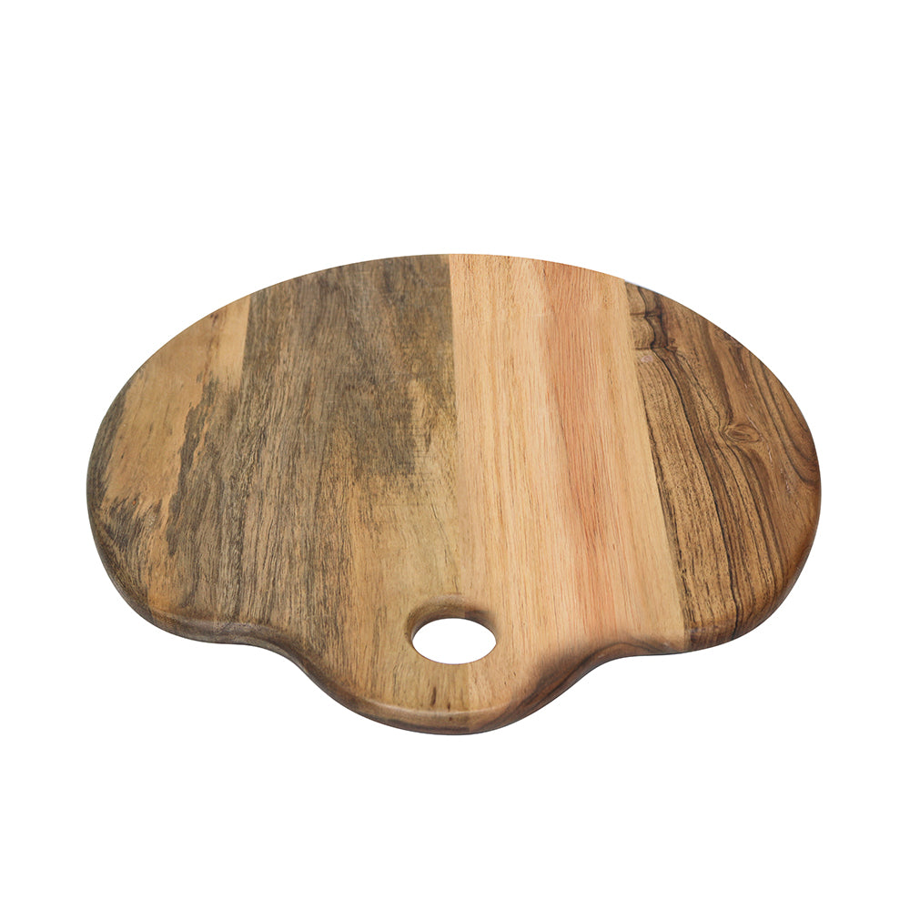 Anti-Bacterial Wooden Reversible Chopping Board For Vegetables And Fruits