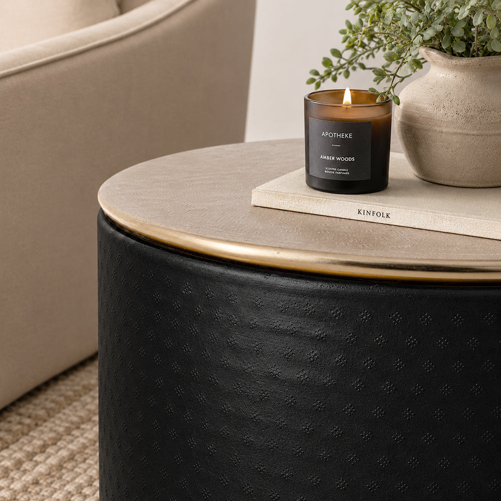 Shayn Metal Stool - Black
