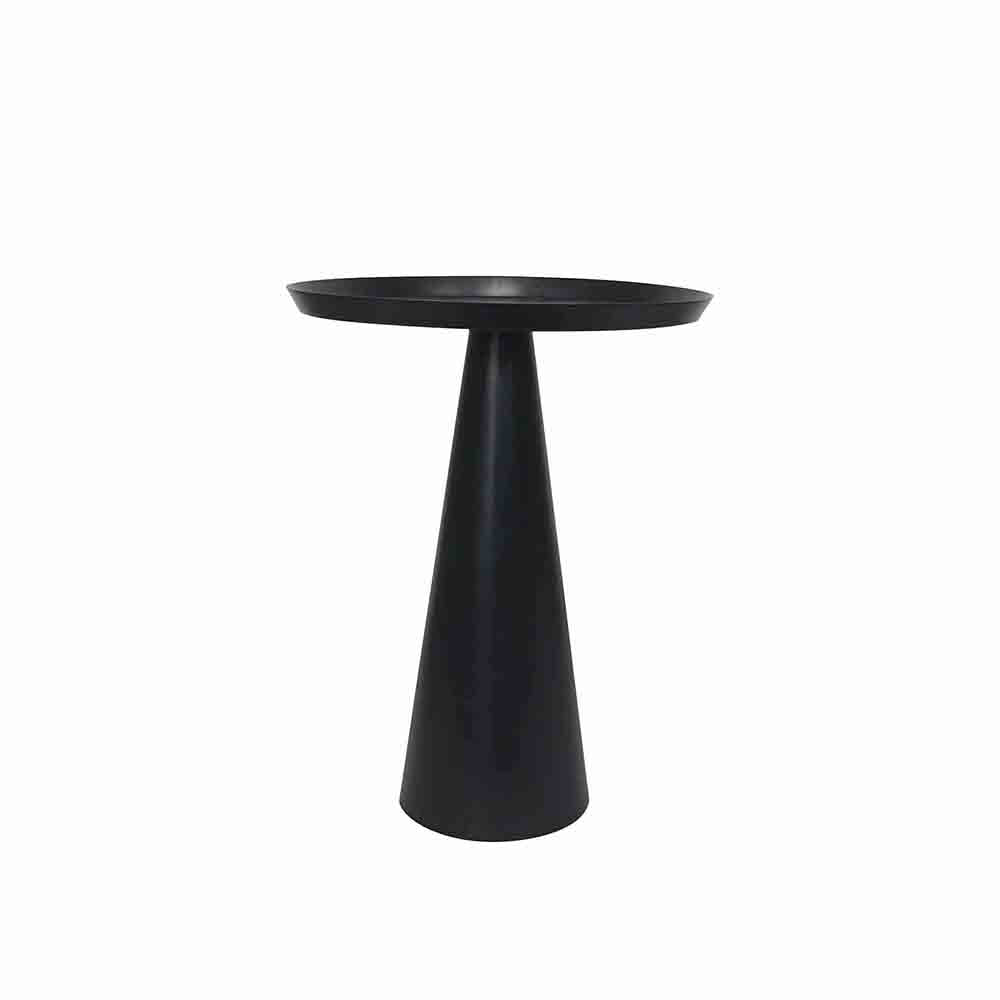 Designer Metal Cone Side Table For Indoor, Outdoor, Home And Office