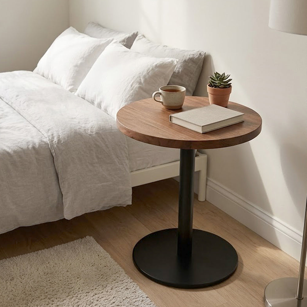 Ally Metal Side Table - Black