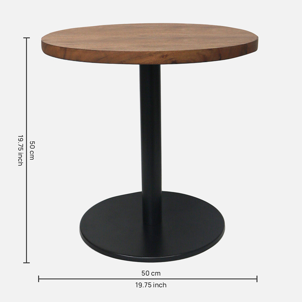 Ally Metal Side Table - Black