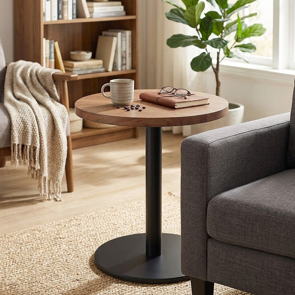 Ally Metal Side Table - Black