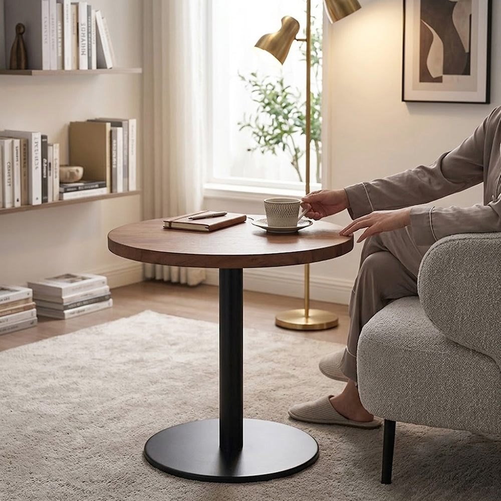 Ally Metal Side Table - Black