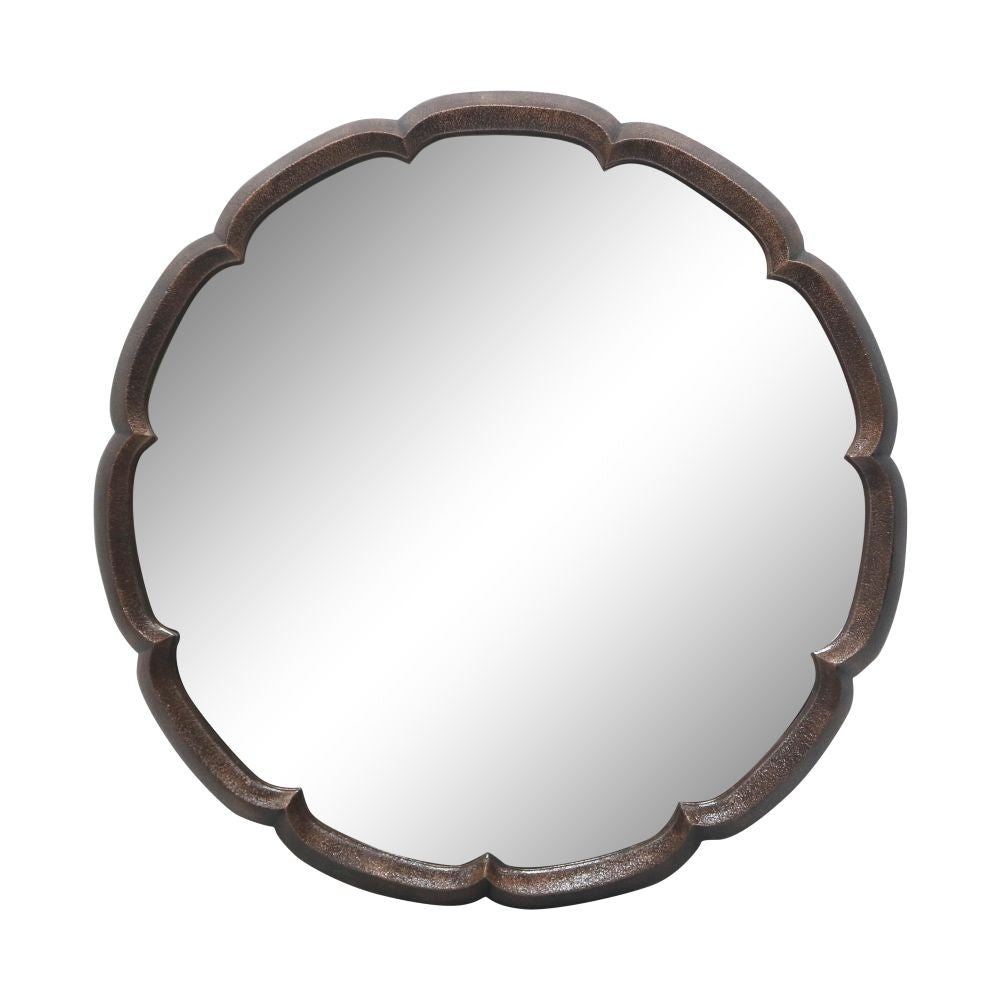 Metal Elegant Wall Hanging Mirror