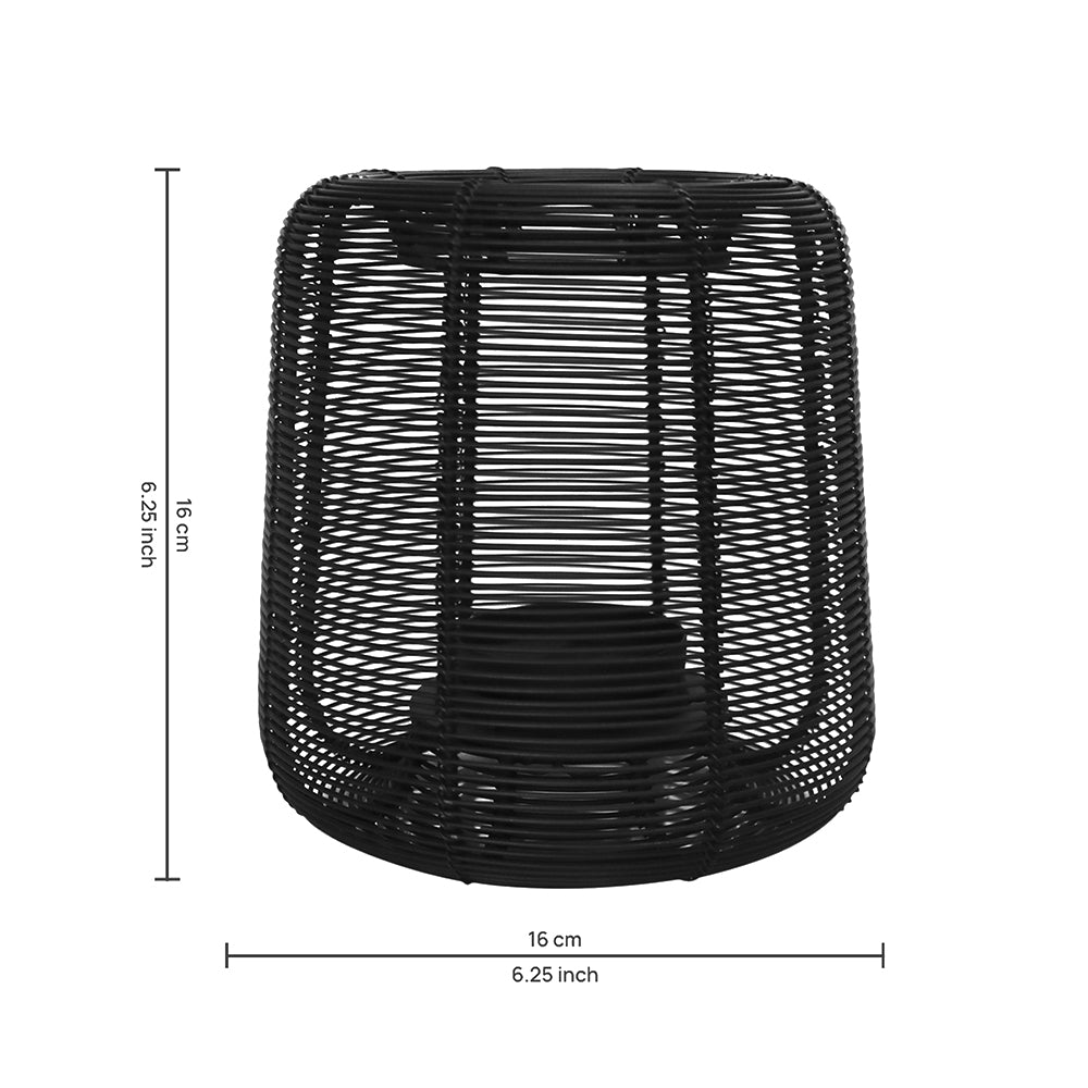 Metal Round Wire Lantern For Home Decor